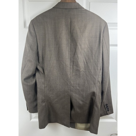 Lauren Ralph Lauren Blazer Mens‎ 44L Brown Wool Sport Coat Jacket Tweed Classic - Picture 6 of 8